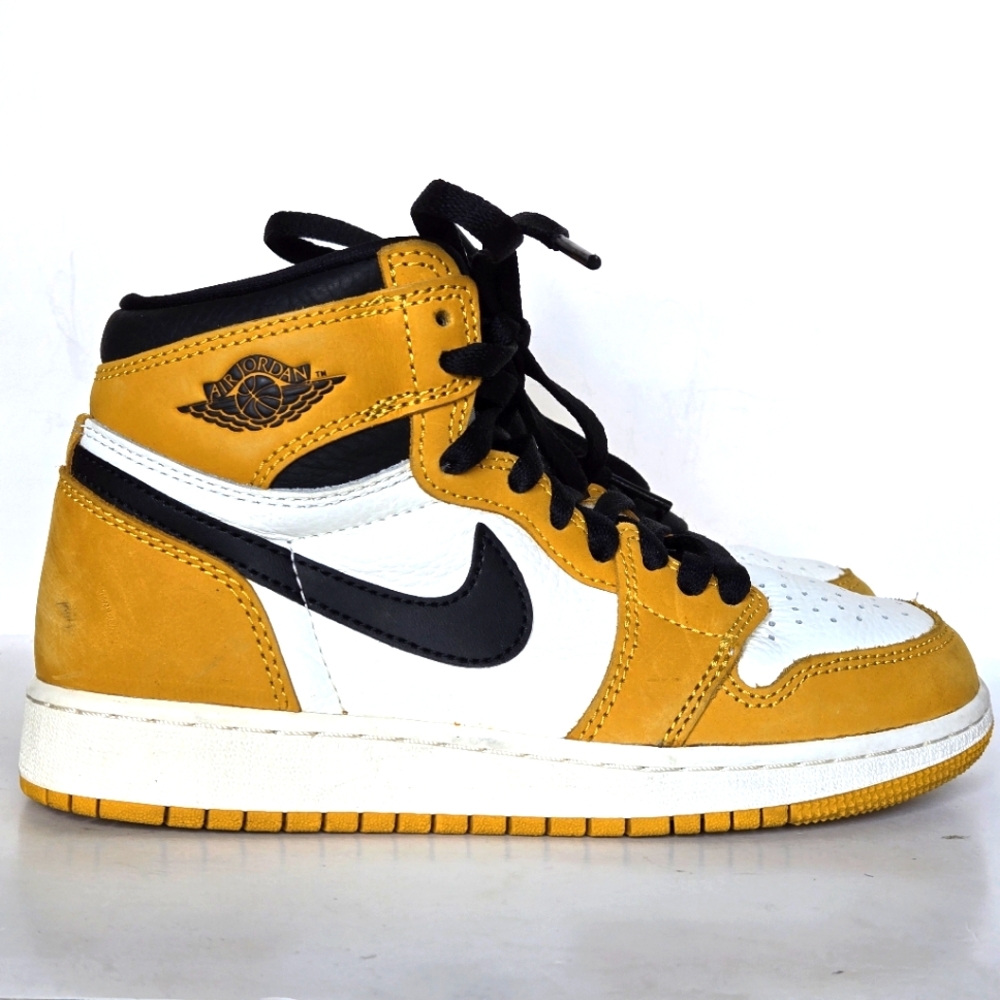 Jordan 1 Retro OG High Yellow Ochre - FD1437-701 size 3Y